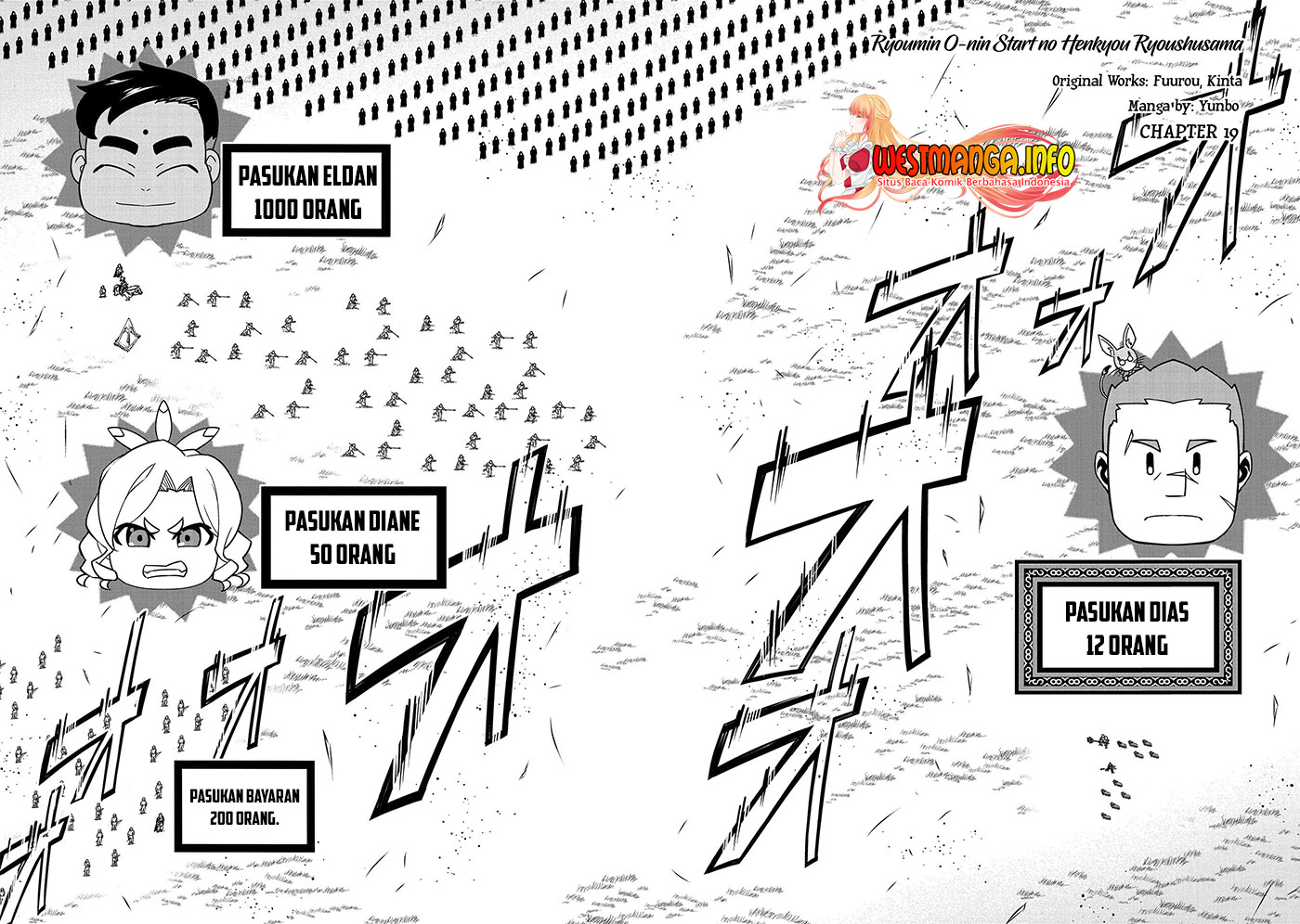 Ryoumin 0-nin Start no Henkyou Ryoushusama chapter 19